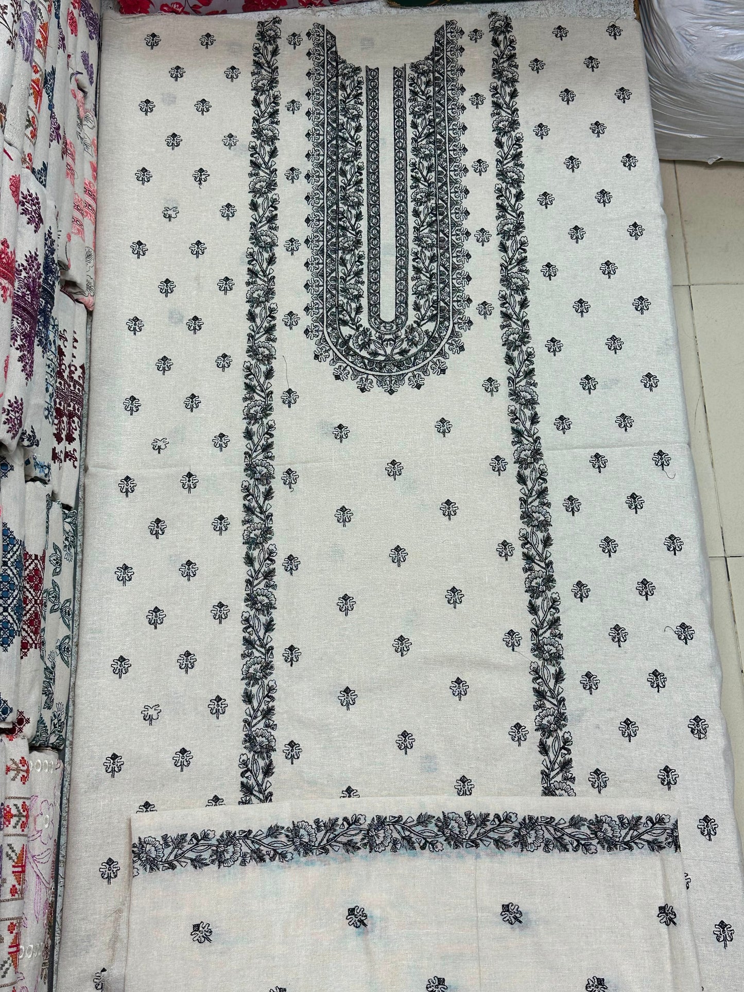 Bareeze 3PC Khaddar Karandi Suit