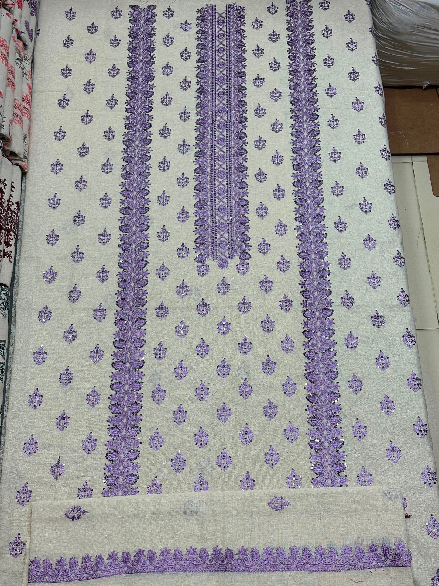 Bareeze 3PC Khaddar Karandi Suit