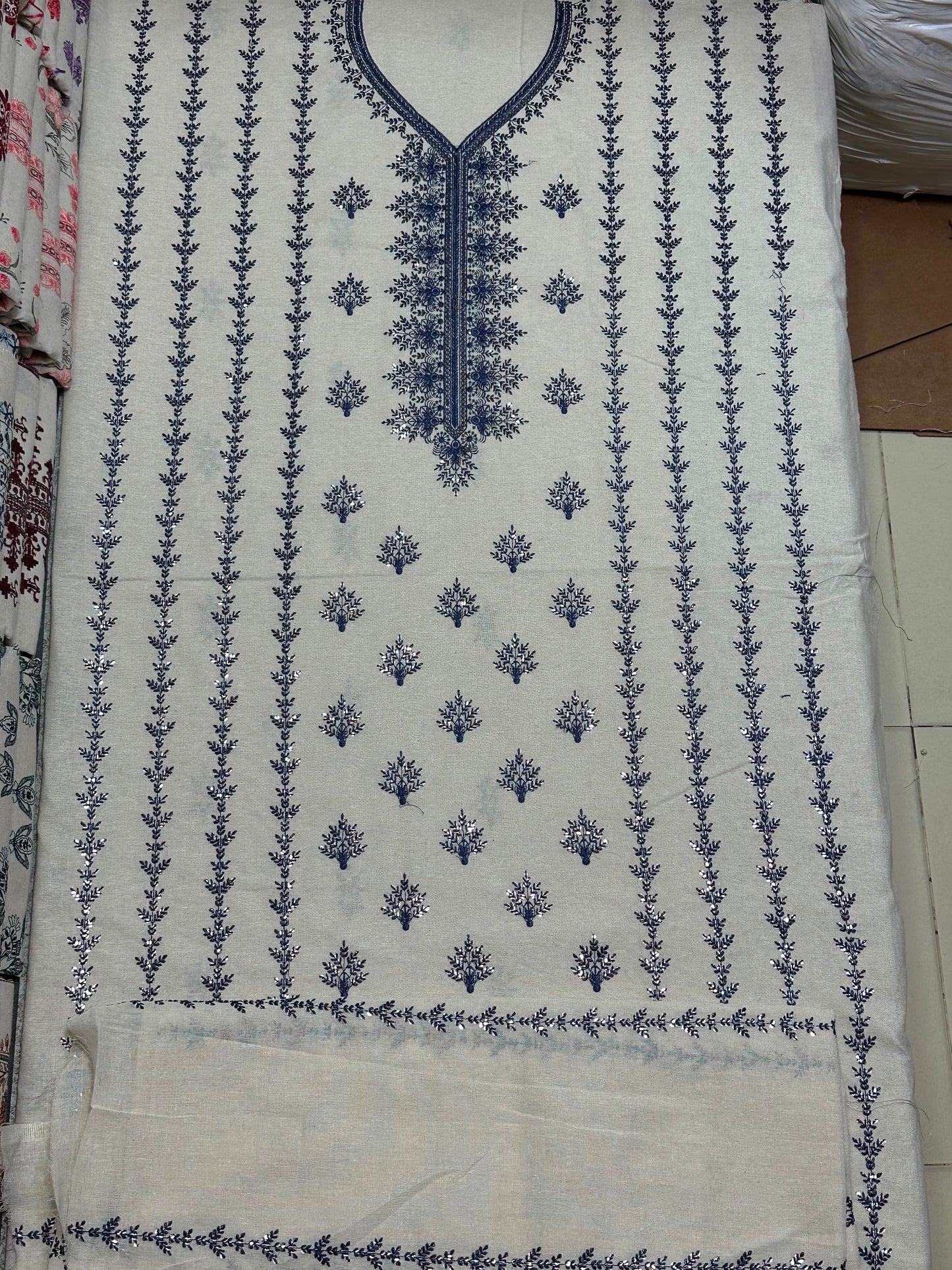 Bareeze 3PC Khaddar Karandi Suit
