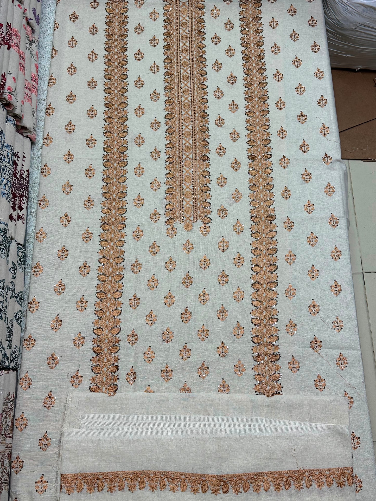 Bareeze 3PC Khaddar Karandi Suit