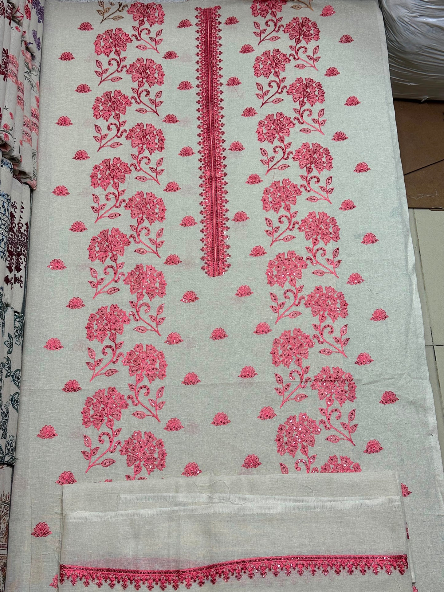 Bareeze 3PC Khaddar Karandi Suit