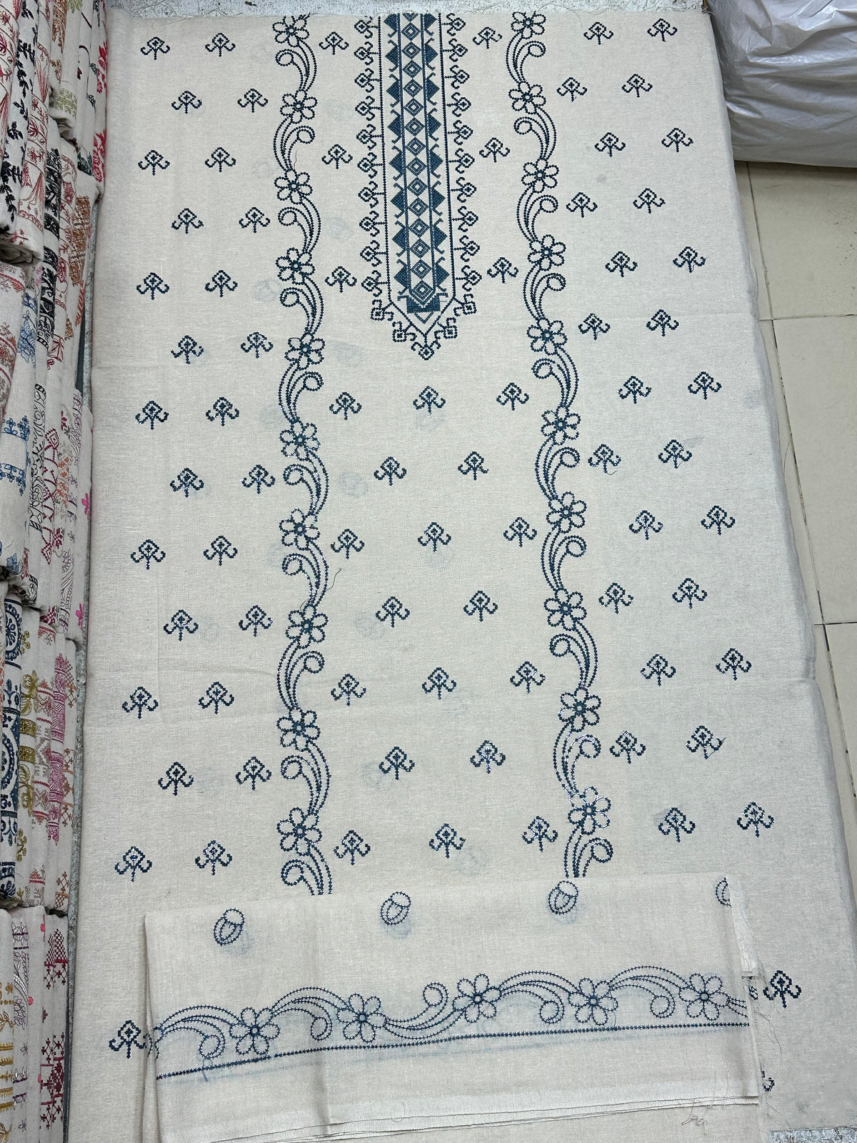 Bareeze 3PC Khaddar Karandi Suit
