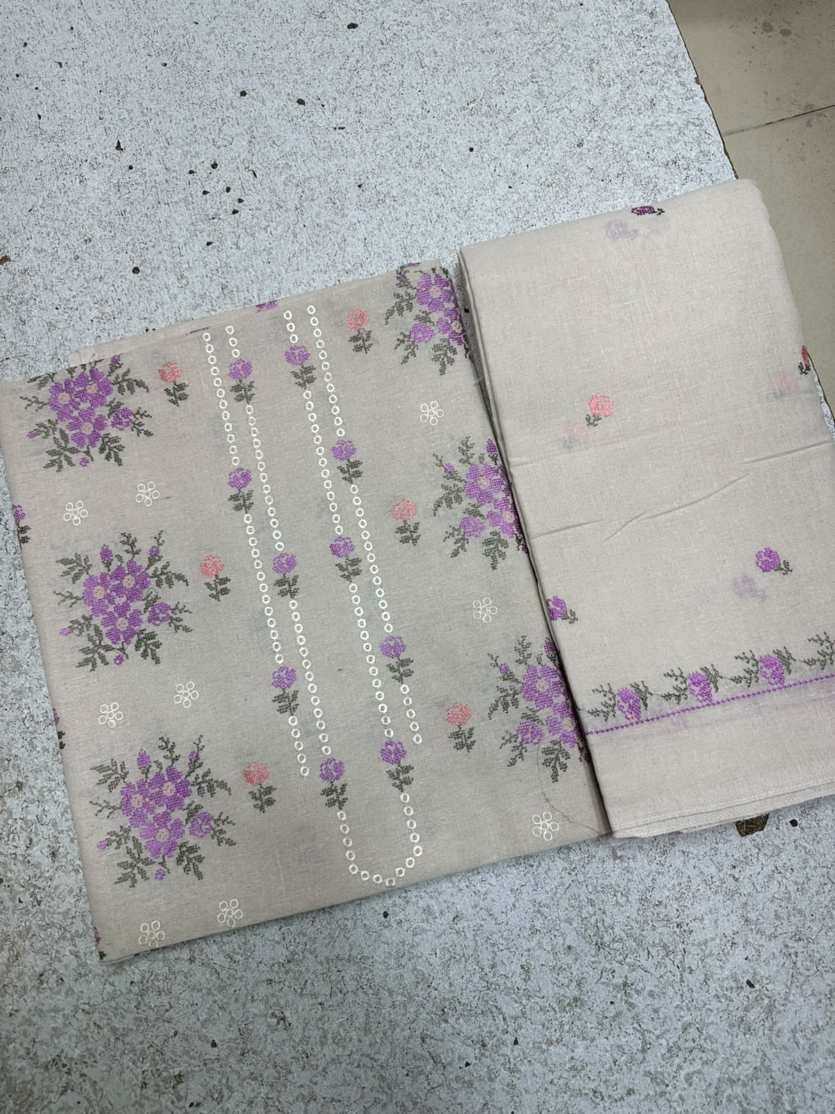 Bareeze 3PC Khaddar Karandi Suit