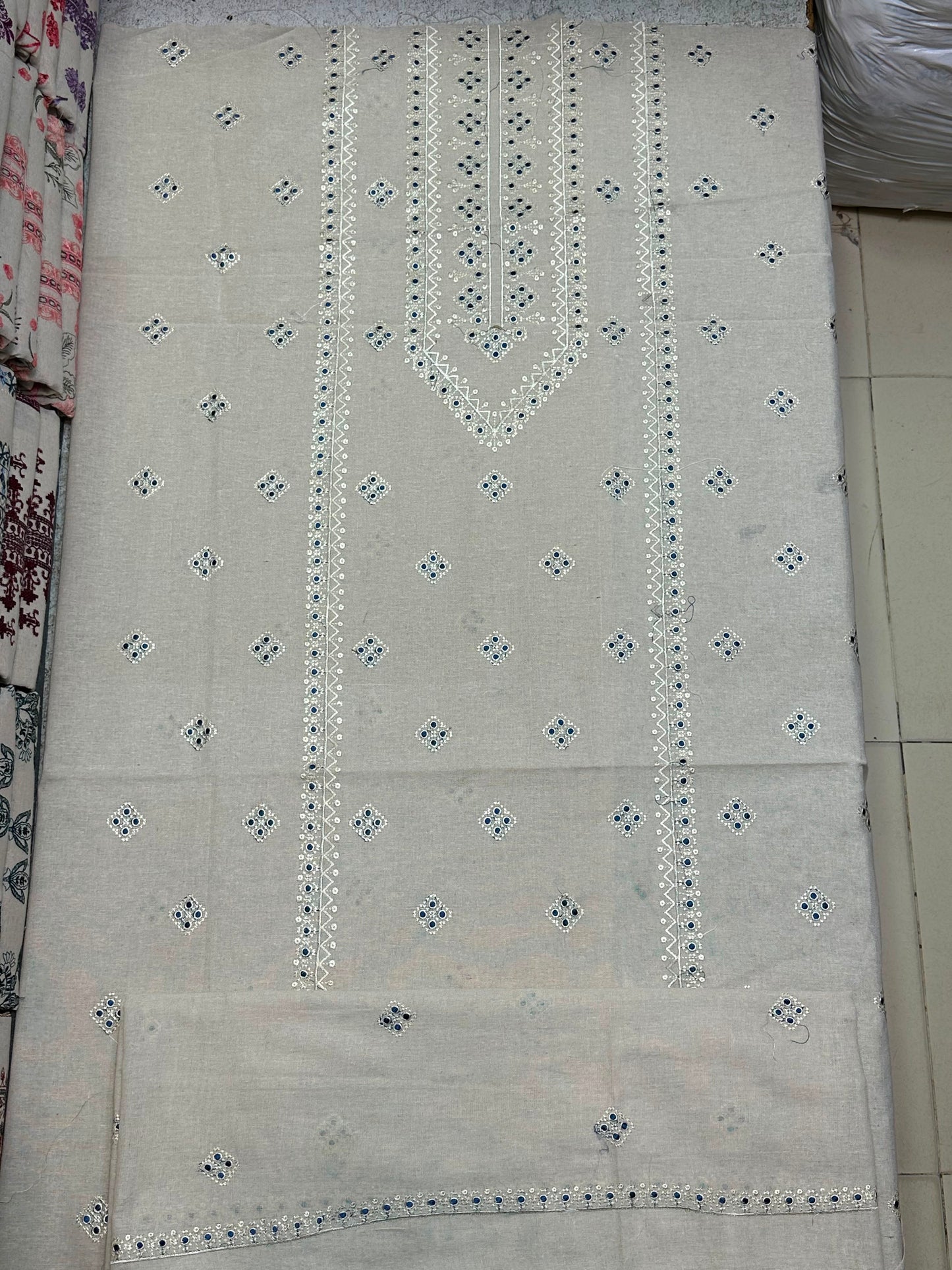 Bareeze 3PC Khaddar Karandi Suit