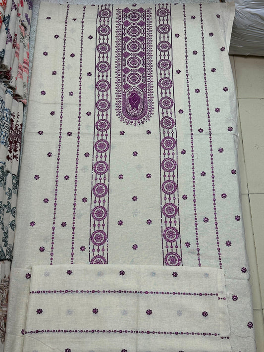 Bareeze 3PC Khaddar Karandi Suit