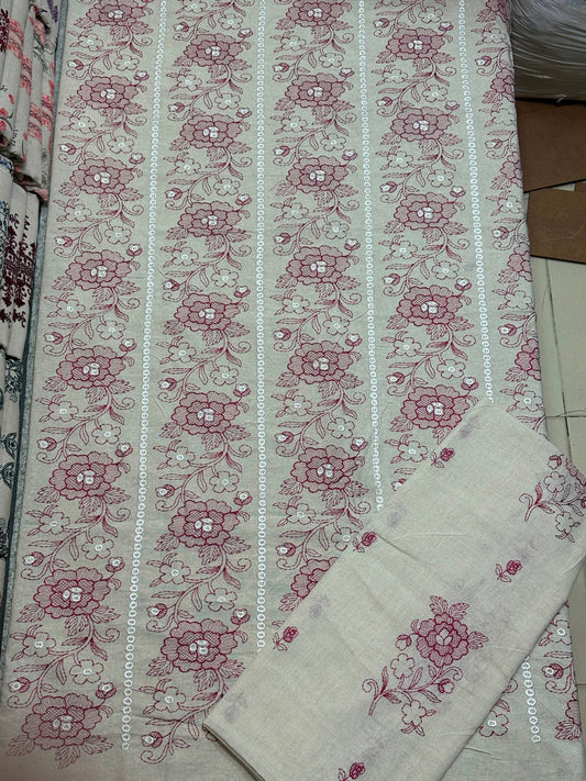 Bareeze 3PC Khaddar Karandi Suit