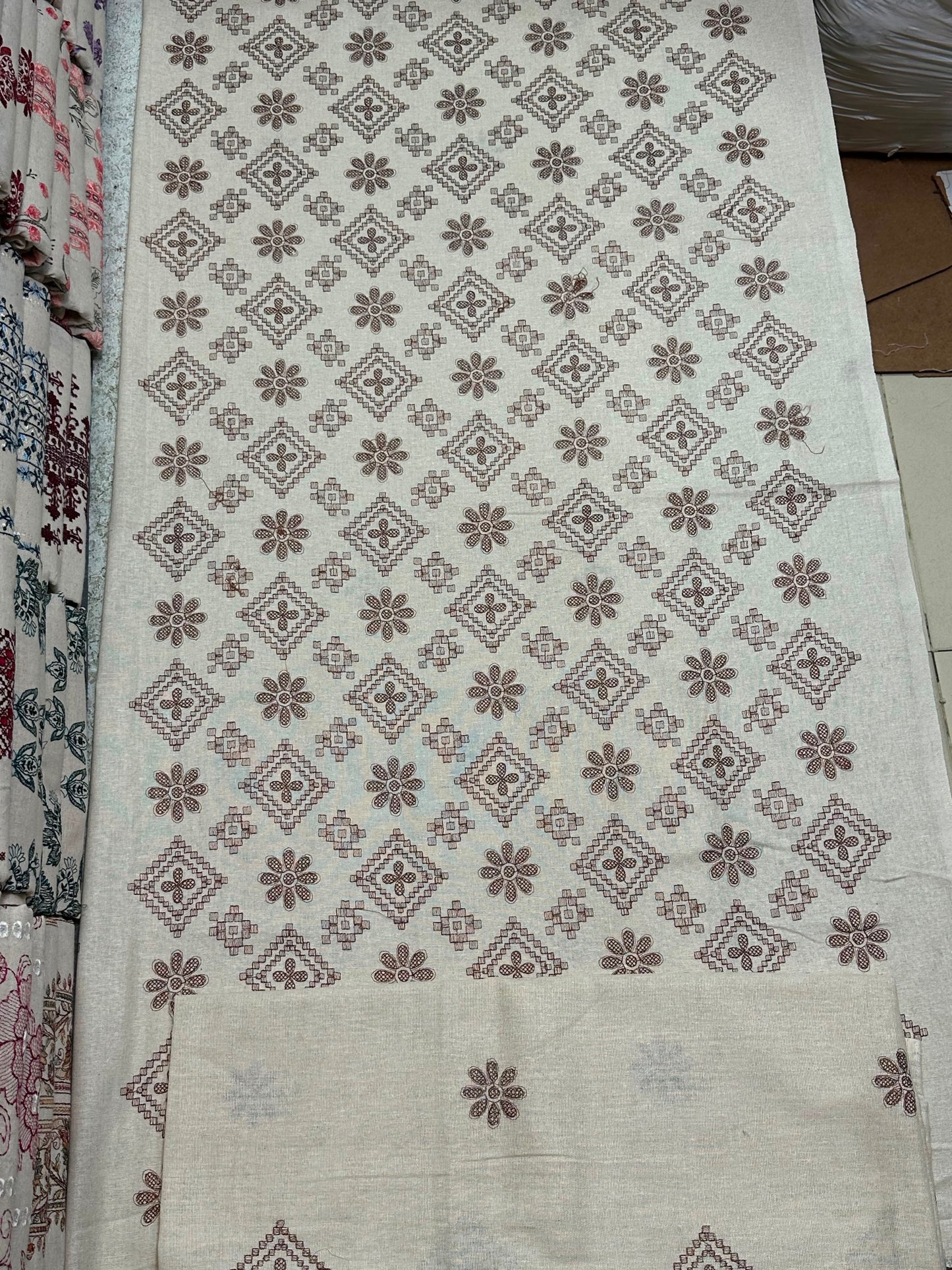 Bareeze 3PC Khaddar Karandi Suit
