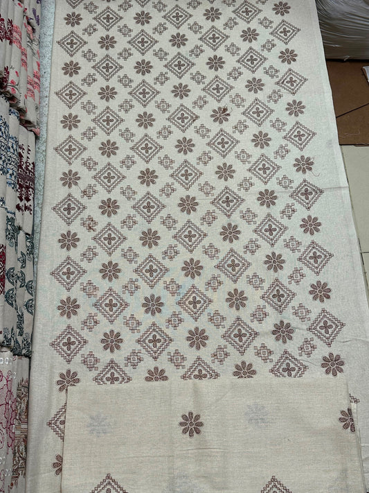 Bareeze 3PC Khaddar Karandi Suit