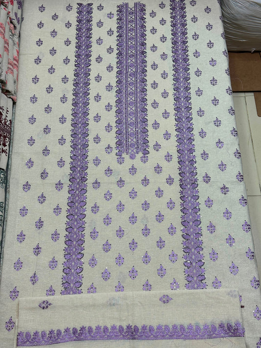 Bareeze 3PC Khaddar Karandi Suit