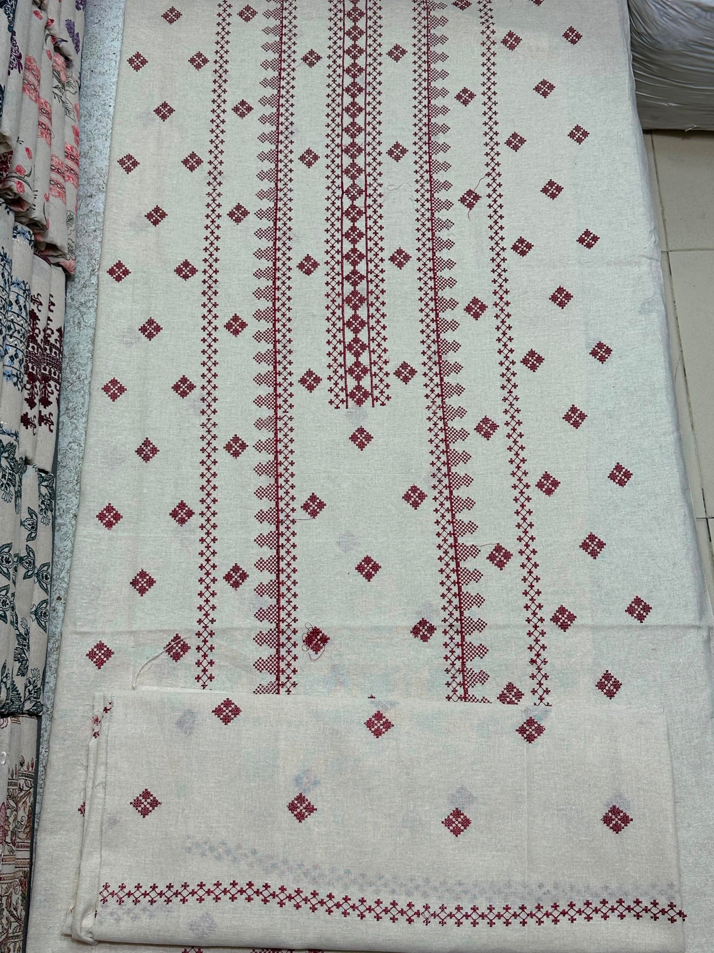 Bareeze 3PC Khaddar Karandi Suit