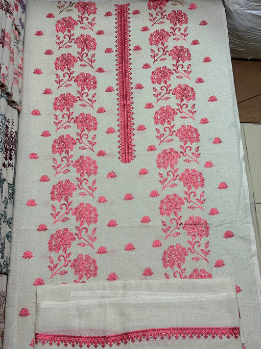 Bareeze 3PC Khaddar Karandi Suit