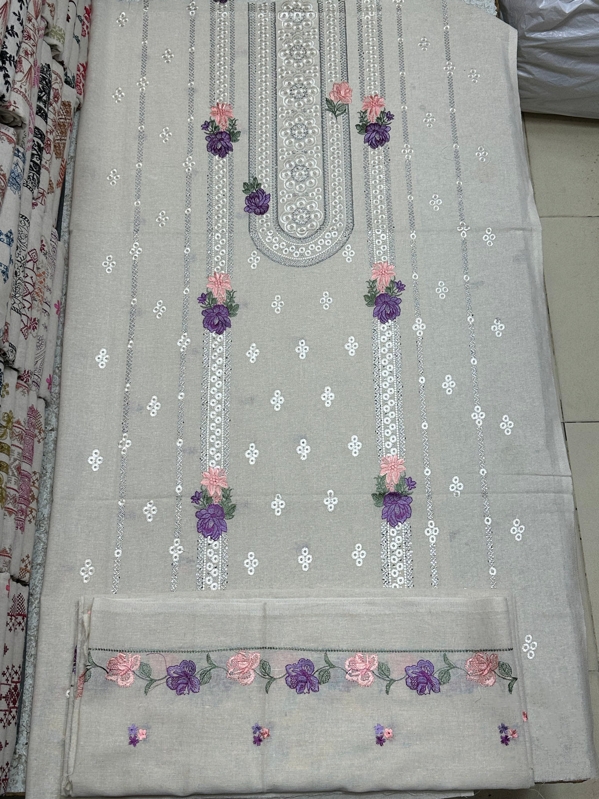 Bareeze 3PC Khaddar Karandi Suit