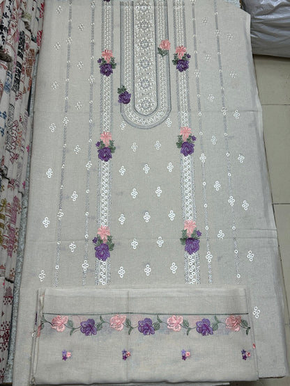 Bareeze 3PC Khaddar Karandi Suit
