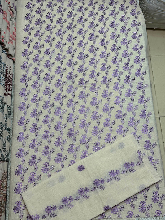 Bareeze 3PC Khaddar Karandi Suit