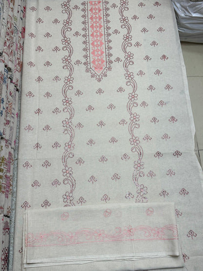 Bareeze 3PC Khaddar Karandi Suit