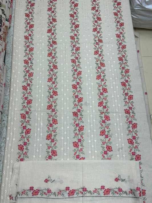 Bareeze 3PC Khaddar Karandi Suit