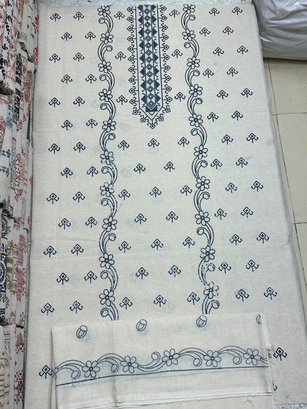Bareeze 3PC Khaddar Karandi Suit