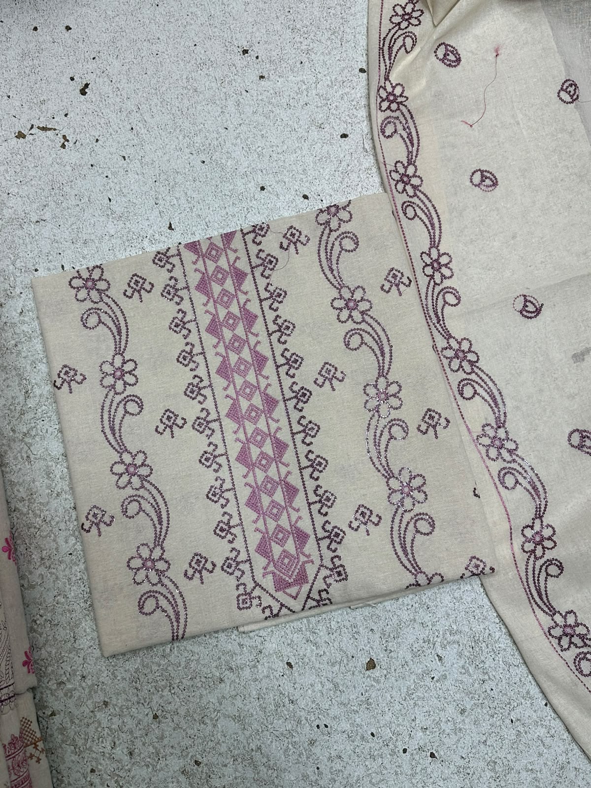 Bareeze 3PC Khaddar Karandi Suit