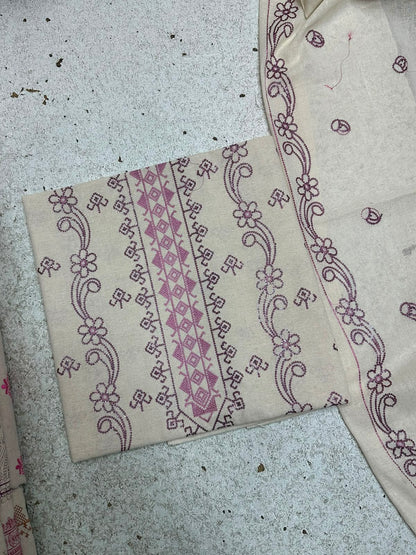 Bareeze 3PC Khaddar Karandi Suit