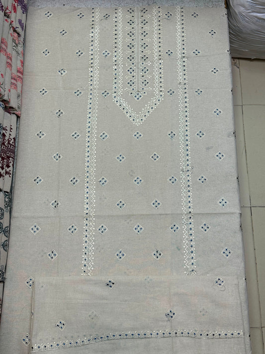 Bareeze 3PC Khaddar Karandi Suit