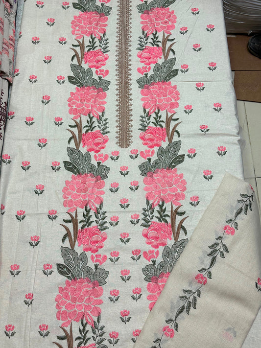 Bareeze 3PC Khaddar Karandi Suit