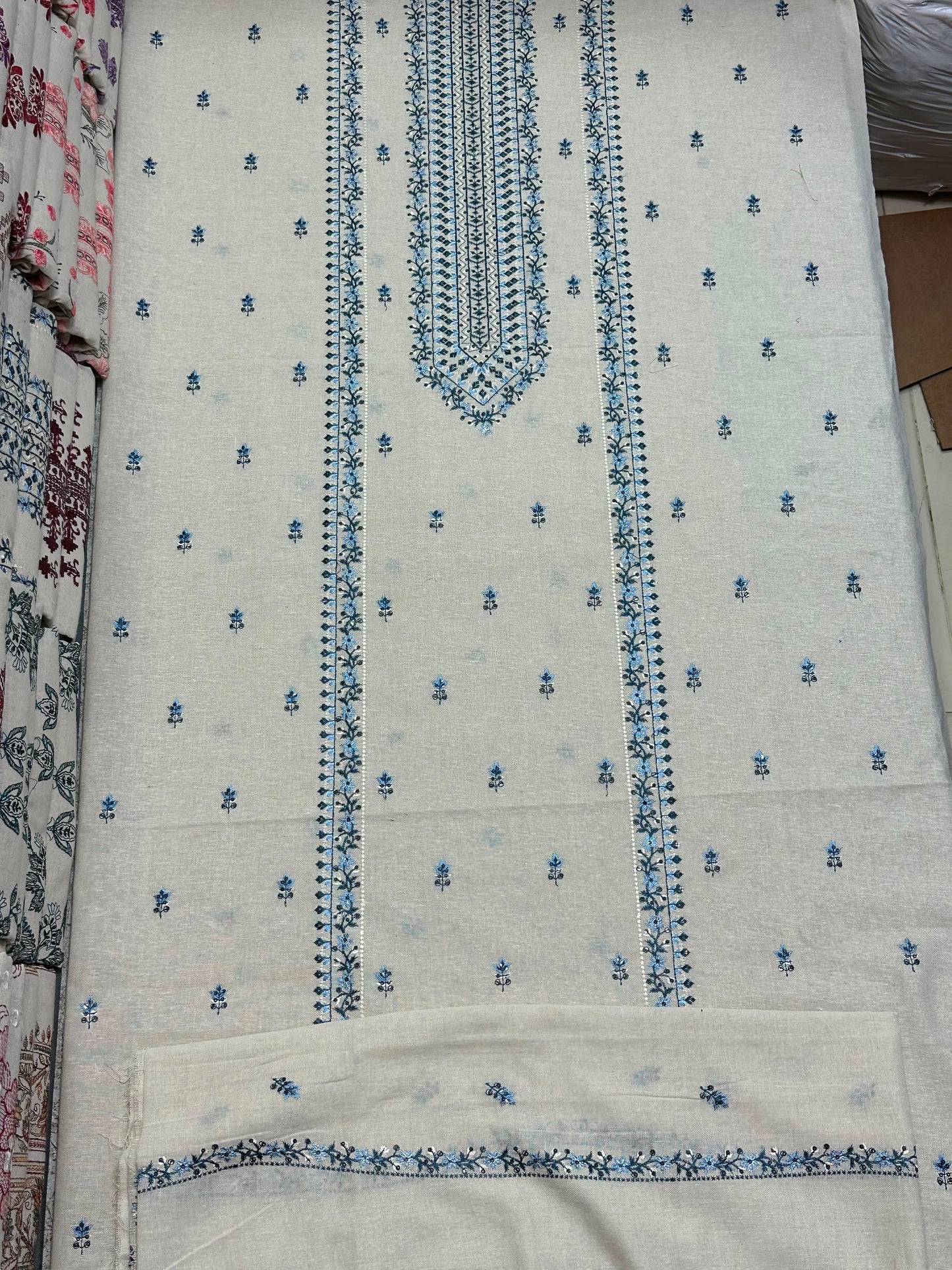 Bareeze 3PC Khaddar Karandi Suit