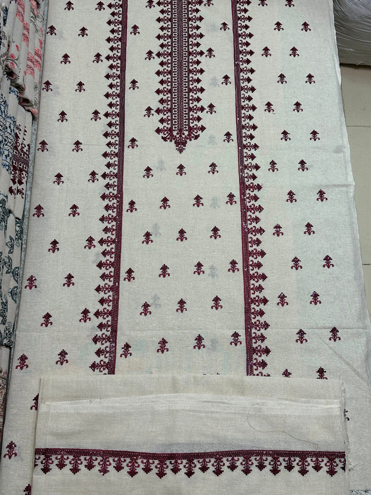 Bareeze 3PC Khaddar Karandi Suit