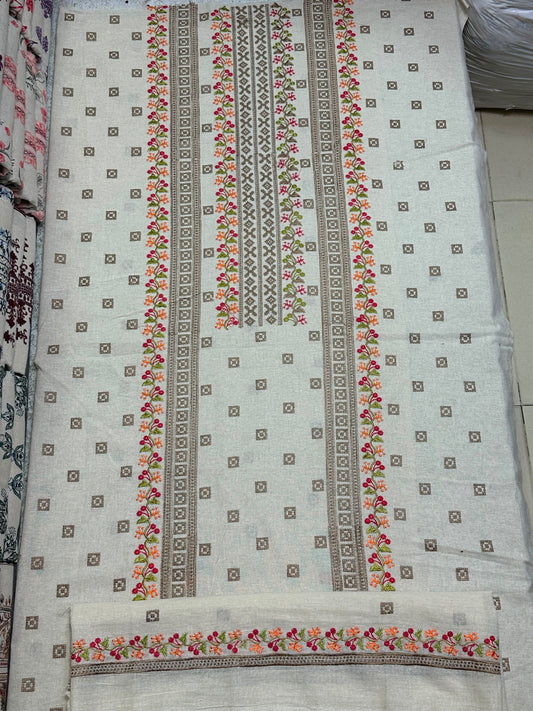 Bareeze 3PC Khaddar Karandi Suit
